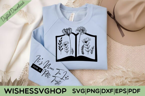 Book Christian Sleeve Sweatshirt SVG Crafts Graphics