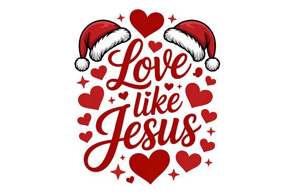 Christian Christmas PNG: Graphics for T-Shirt Designs