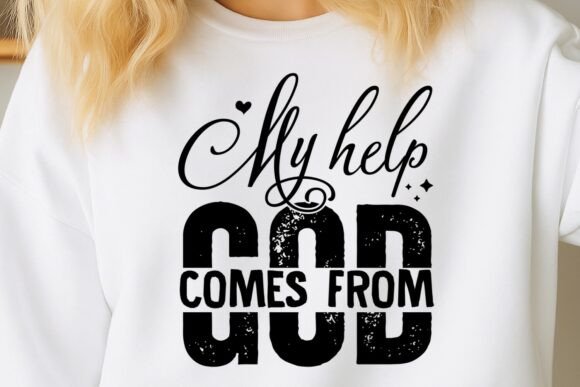 Christian SVG God Bible Verse Graphics & T-Shirt Designs
