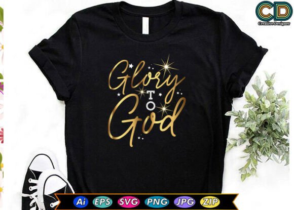 Christian T‑shirt Graphics for Print Templates