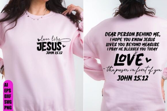 Dear Person Behind Me Svg: A Christian Design Built for Real Embroidery
