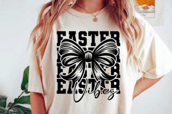 Easter Vibes SVG: Christian Easter PNG Graphics & T-Shirt Design