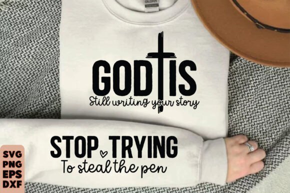 God is Still Writing Christian Sleeve SV: T-Shirt Graphics Review