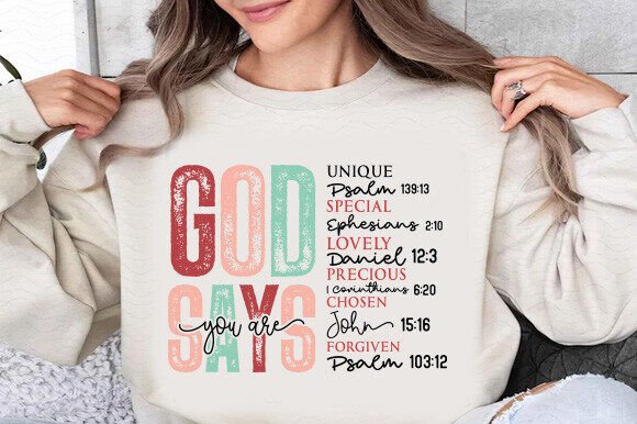 God Says You Are Valentine SVG: T-Shirt Graphics Asset Review