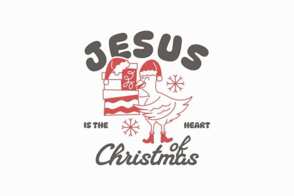 Jesus is the Heart Christmas T-shirt