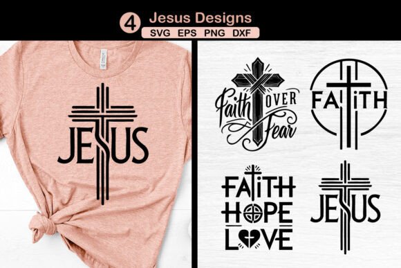 Jesus Svg Graphics for Faith-Filled Crafts
