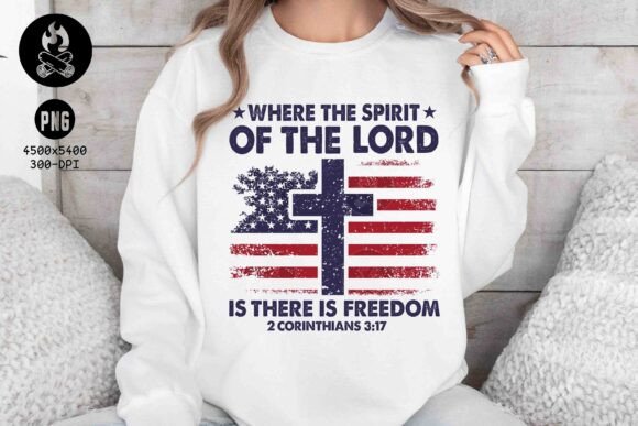 Spirit of the Lord Freedom SVG: T-Shirt Designs & Graphics Review