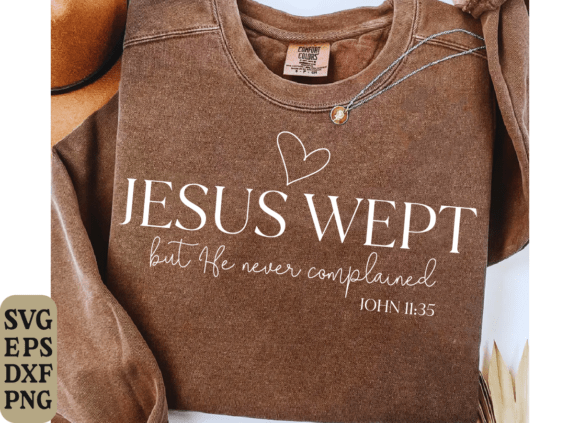 Trendy Jesus SVG: Preppy Christian Graphics & T-Shirt Designs
